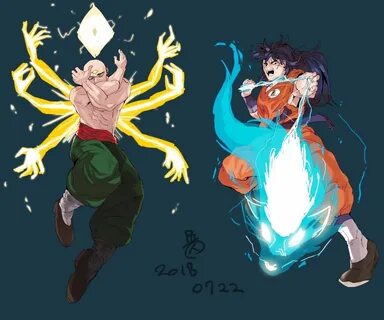 Tien and Yamcha Anime dragon ball super, Anime dragon ball, 