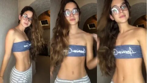 Hot And Sexy Girls On Tiktok No Bra Challenge Video's Compil