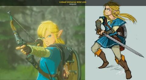 Linked Universe Wild Link The Legend of Zelda: Breath of the