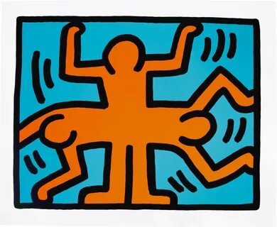 KEITH HARING POP SHOP VI (L. PP. 150-51) Prints and Multiple