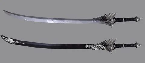 Weapon concept art, Fantasy sword, Sword design