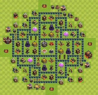 Farming Base TH10 - Clash of Clans - Town Hall Level 10 Base