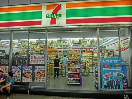 Магазины Seven-Eleven в Паттайе