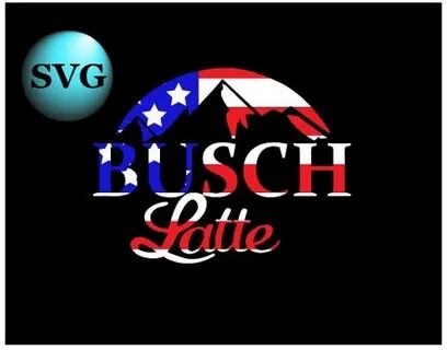 Busch Latte Flag SVG Cut File Download Etsy