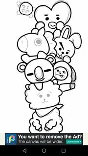 Printable Bt21 Coloring Pages Kids4change757