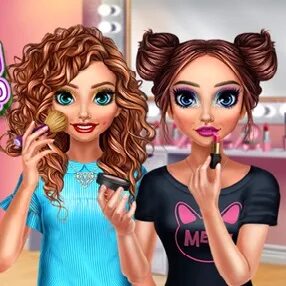 Bffs Glossy Makeup - Free Abcya game for girls - Abcya3.net
