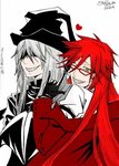 The Undertaker and Grell. Boys, stop being so creepy and stu