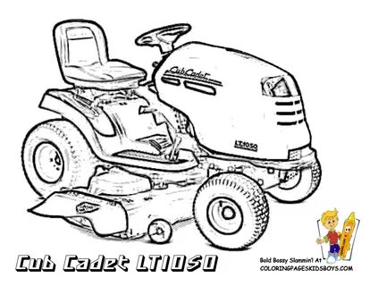 Coloring Pages Printable Lawn Mower - subeloa11