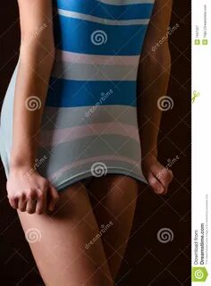 Girl Pulling Down T Shirt Photos - Free & Royalty-Free Stock