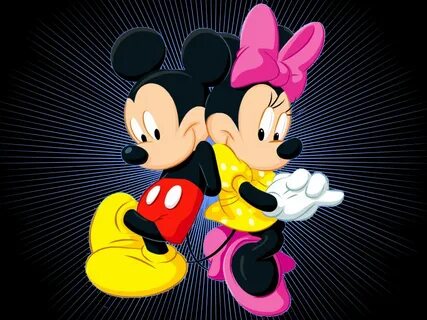 mickey mouse and minnie cartoon - Clip Art Library