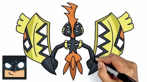 Как нарисовать покемона Тапу Коко (Tapu Koko) - урок с пошаг