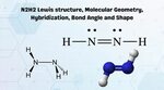 N2H2 Lewis structure, Molecular Geometry, Hybridization, Bon