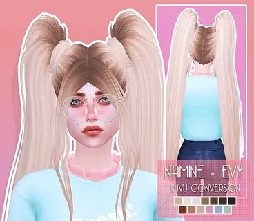 Down With Patreon - The Sims 4 Patreon Namine Hair Sims 4, S