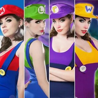 Idea by Kenz Sarah on Wario & Waluigi Cosplay Cosplay