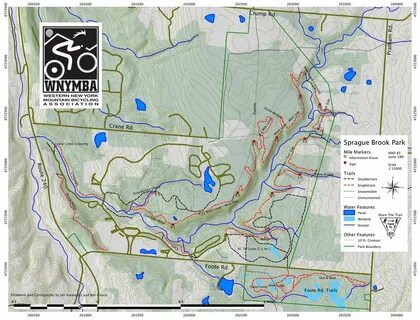 Sprague Brook Park Camping Map - Smyrna Beach Florida Map