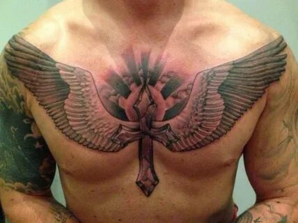 68 Outstanding Chest Tattoos - Tattoo Designs - TattoosBag.c