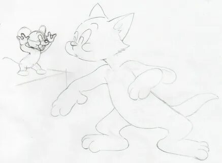 Tom And Jerry Pencil Drawing Images Easy - Draw-ultra