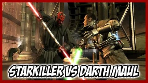Star Wars The Force Unleashed "Starkiller vs Proxy (Darth Ma