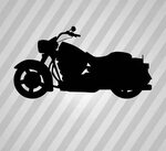 Motorcycle Silhouette Harley