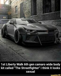 1st Liberty Walk 6th gen camaro wide body kit called "The St