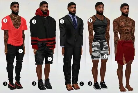 Sim L 🧙 🏽 ♂ ️cker Sims 4 male clothes, Sims 4 men clothing, Si