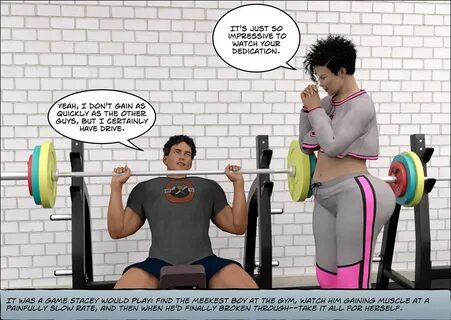 BacchusComics - Gym Attribute Theft Porn Comics
