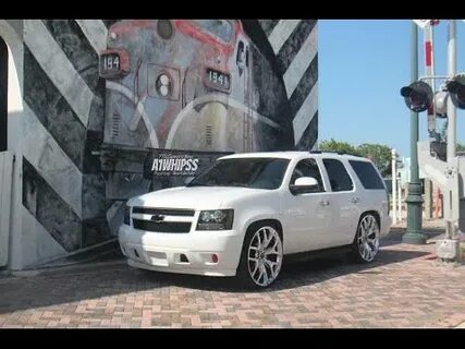 Chevy Tahoe On 28s Chevy Replica Wheels - YouTube