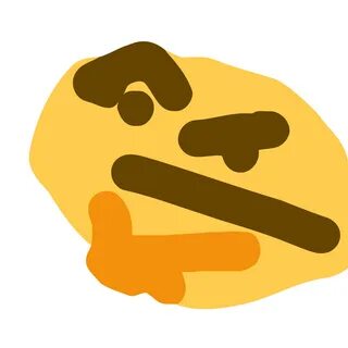 HD mspaint Thinking Face Emoji 🤔 Emoji meme, Hmm meme, Emoji