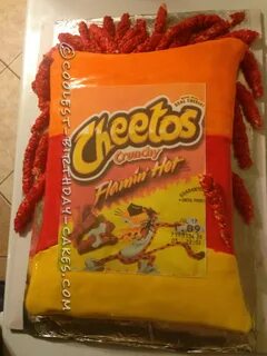 Hot Cheetos Birthday Cake