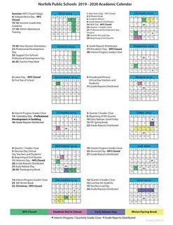 Newport News Public Schools Calendar - Springfield Calendar 