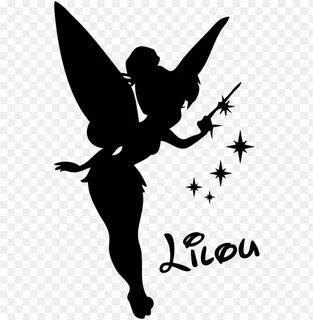 afficher l'image d'origine - tinkerbell silhouette PNG image