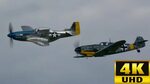 P-51 Mustang vs. Messerschmitt Bf 109 - A Comparision - YouT