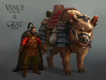 Eric Buescher - Boar Rider