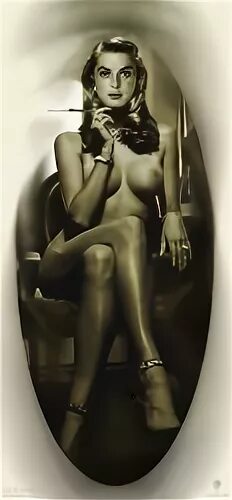 and a multi-celeb fake of Ingrid with Ava Gardner & Gene Tierney by Und...