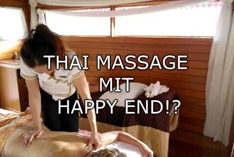 Thai spa happy endings