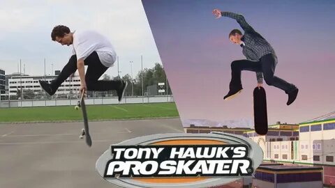 Спэшл трюки из Tony Hawk's Pro Skater в реальной жизни
