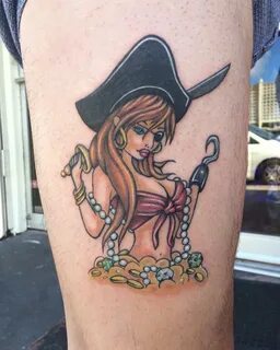 75+ Amazing Masterful Pirate Tattoos Designs & Meanings - 20
