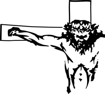 Jesus Raised Lazarus From Death - Jesus On The Cross Svg Cli