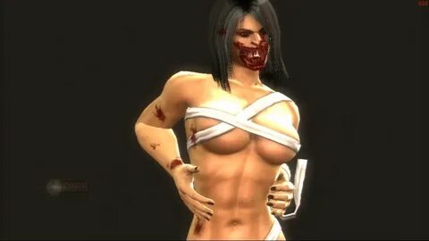 Mortal Kombat 9 - Mileena Flesh Pit Costume Classic Arcade L