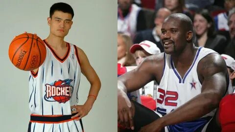 Shaquille O’Neal is going to dunk on that Chinese guy as muc