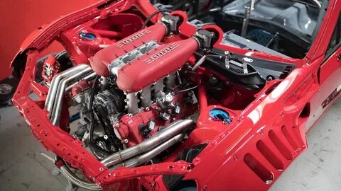 Toyota GT86 with Ferrari 458 V8 Engine - YouTube