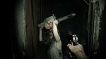Resident Evil 7 - Madhouse - Mia Attic Fight - YouTube