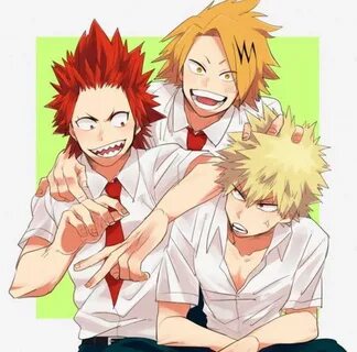 Pin by yeet_has_been yote on Bakugou x Kaminari Boku no hero