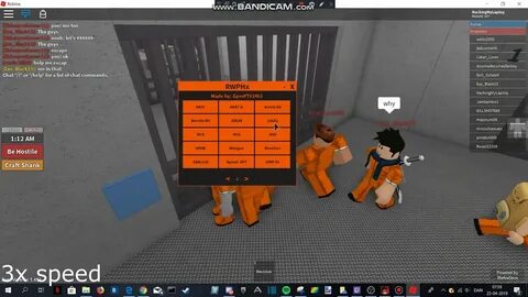 Roblox redwood prison hack script - YouTube