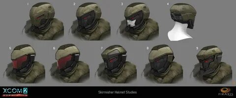 ArtStation - Skirmisher Head Explorations - XCOM 2: War Of T