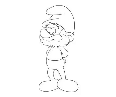 smurfs coloring pages - Clip Art Library