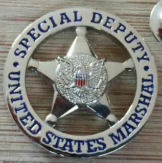 Полицейский значок USMS - US Marshals Service ''SPECIAL DEPU