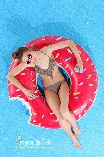 Купить надувной круг Пятно США покупке гигантские пончик бас