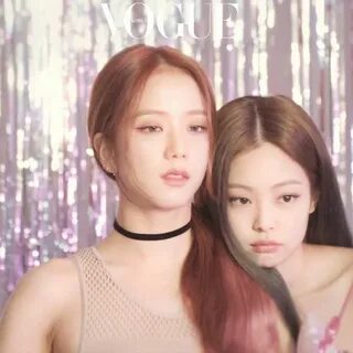 BLACKPINK-Jisoo & Jennie #VOGUE_KOREA Jennie blackpink, Blac