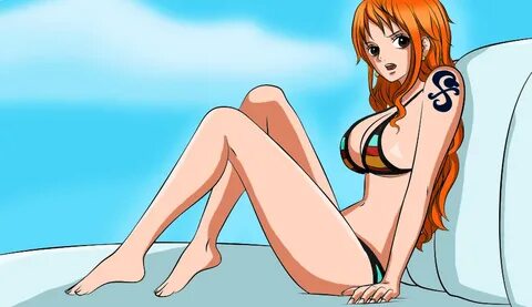 Nami swimsuit 2Y One Piece v2 by RaphaelDslt One piece, Anim